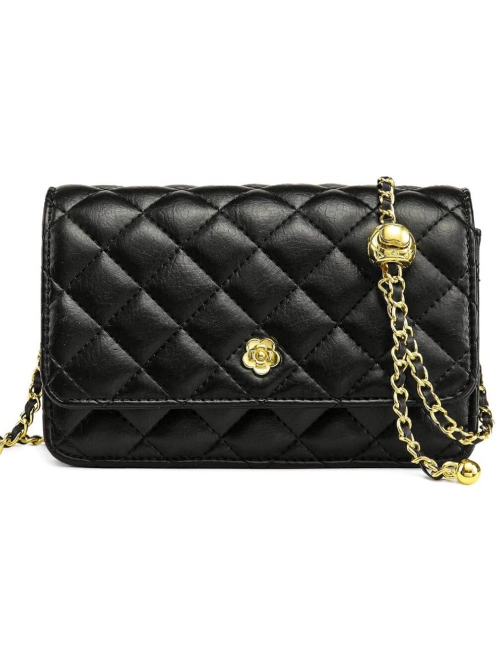 Stylish Small Crossbody Bag for Women | PU Leather Evening Handbag with Chain